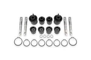 Chevrolet Corvette Control Arm Bushing Kit - Front - BMR Suspension - Upper & Lower Control Arms Bearing Kit - Black - `97-`04